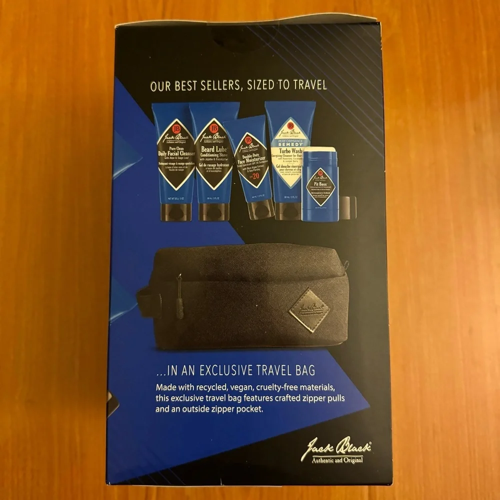 BRAND NEW! Jack Black The Jacksetter Men Skin Care Gift Set